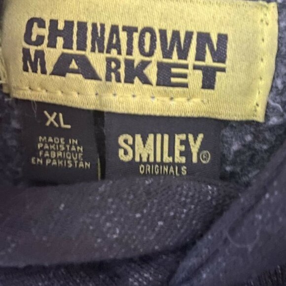 3/$60 Chinatown Market Peace Basketball Skull Graphic Smiley Original Hoodie XL - Picture 3 of 4